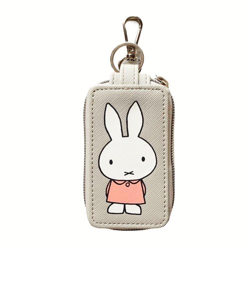 キーケース スマートキー 車 通販 スマートキーケース ミッフィー グッズ キャラクター レディース 中窓付き miffy Nicott ディック ブルーナ