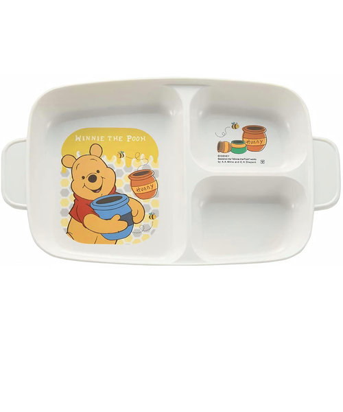 ワンプレート 皿 仕切り 通販 キャラクター ディズニー ランチプレート プレート ランチ皿 食器 取っ手付き 離乳食 幼児食 子供用 こども 子供食器