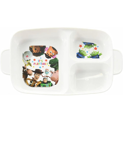 ワンプレート 皿 仕切り 通販 キャラクター ディズニー ランチプレート プレート ランチ皿 食器 取っ手付き 離乳食 幼児食 子供用 こども 子供食器