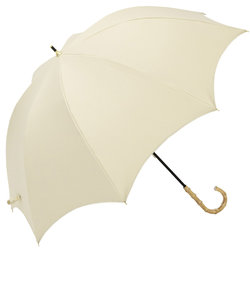 ビコーズ 傘 because 通販 日傘 遮光 長傘 晴雨兼用 雨傘 晴雨兼用傘 UVカット 手開き 55cm 55センチ 軽量 軽い 大きめ ラージ