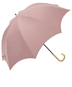 ビコーズ 傘 because 通販 日傘 遮光 長傘 晴雨兼用 雨傘 晴雨兼用傘 UVカット 手開き 55cm 55センチ 軽量 軽い 大きめ ラージ