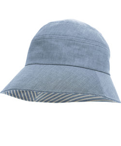 UVカット 帽子 レディース 通販 UV帽子 UV ハット キャペリン バケットハット 日除け帽子 日よけ帽子 綿 日本製 手しごと工房ダンガリーUV帽子