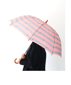 mikuni 三国 傘 長傘 60cm グラスファイバー 通販 雨傘 かさ 婦人傘 アンブレラ レディース 軽量 大きめ 柄 丸み 丈夫 木製 ハンドル