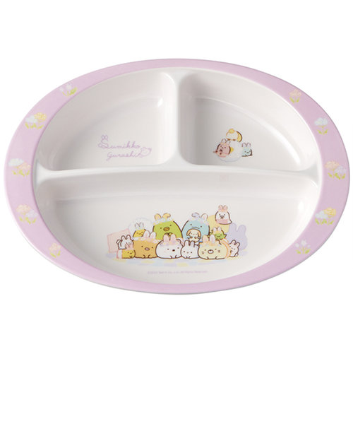 キッズ キャラクター ランチプレート 通販 赤ちゃん 食器 皿 お皿 仕切り皿 すくいやすい 割れにくい 深め 軽い SKATER スケーター  M370 | バックヤードファミリー（バックヤードファミリー）の通販 - u0026mall