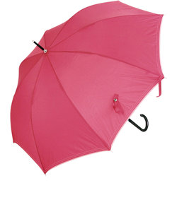 おしゃれ 長傘 通販 ジャンプ傘 傘 かさ 60cm 雨傘 アンブレラ グラスファイバー 無地 シンプル パイピング 通勤