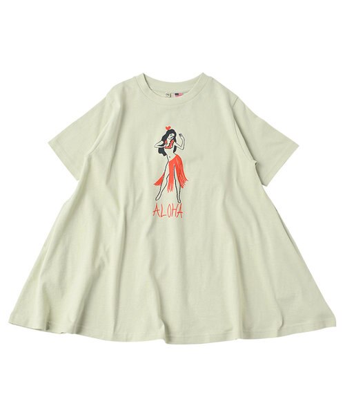 コットンusa プリント半袖ワンピース マーキーズ マーキーズ の通販 Mall