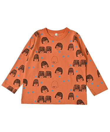キッズ・ベビーのTシャツ・カットソー（オレンジ/橙色）通販 | &mall