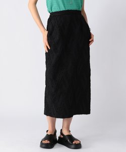 【WEB限定サイズXS】カットジャガードタイトスカート