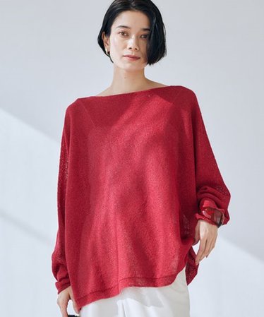 ニット・セーター（レッド/赤色）通販 | &mall（アンドモール）三井 