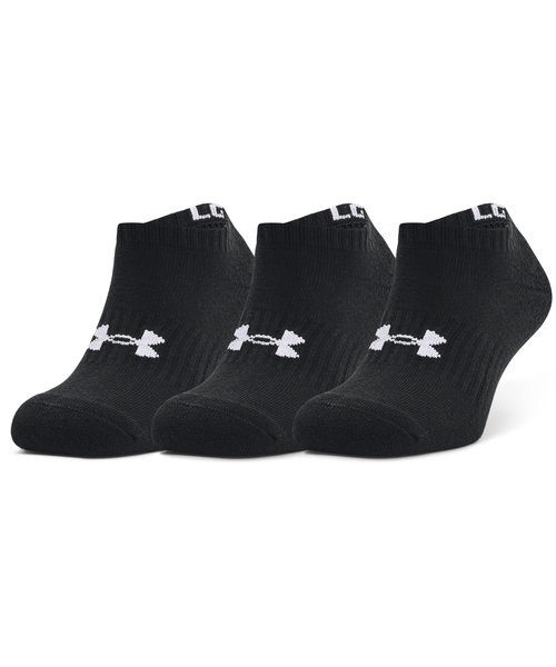 UA COTTON NO SHOW SOCKS (3P)