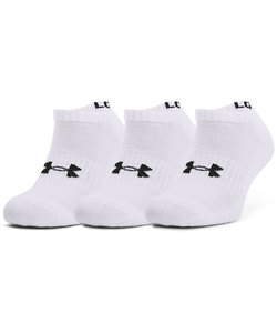 UA COTTON NO SHOW SOCKS (3P)