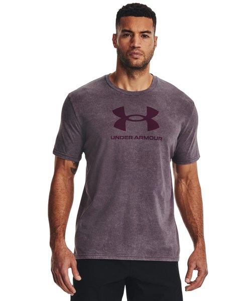 UAスポーツスタイル ショートスリーブTシャツ 〈ウォッシュトーナル〉（トレーニング/MEN）