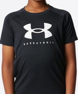 UAテック ショートスリーブTシャツ 〈ビッグロゴ〉（バスケットボール/BOYS）