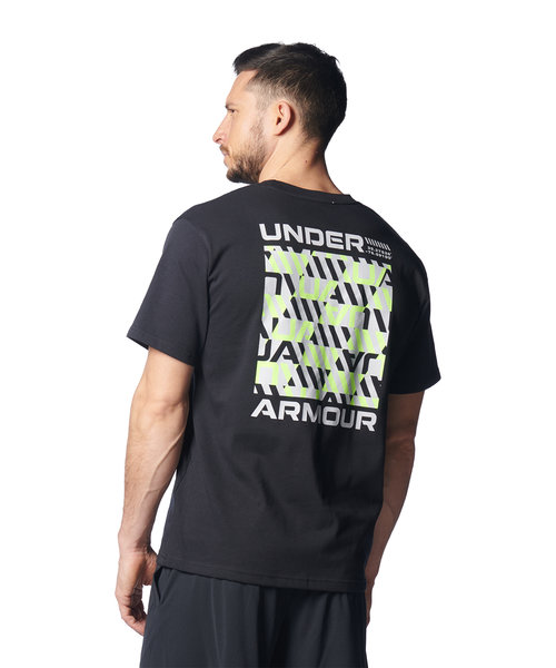 UAヘビーウエイト コットン ショートスリーブTシャツ 〈バックグラフィック〉（トレーニング/MEN）