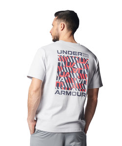 UAヘビーウエイト コットン ショートスリーブTシャツ 〈バックグラフィック〉（トレーニング/MEN）