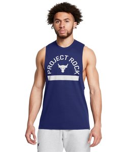 UA PROJECT ROCK GRAPHIC SLEEVELESS SHIRT