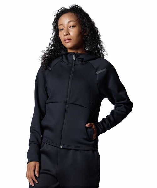 UA ARMOUR KNIT FULL ZIP HOODIE