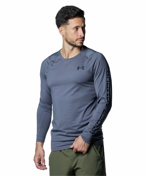 UA HEATGEAR FITTED NOVELTY LONG SLEEVE SHIRT