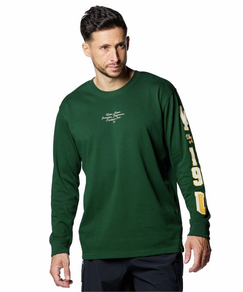 UA HEAVYWEIGHT COLLEGIATE LONG SLEEVE T-SHIRT