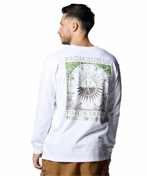 UA HEAVYWEIGHT GRAPHIC LONG SLEEVE T-SHIRT