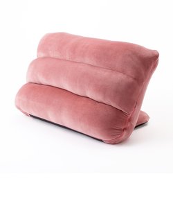 枕にもなる背もたれイス Lepoco ピンク