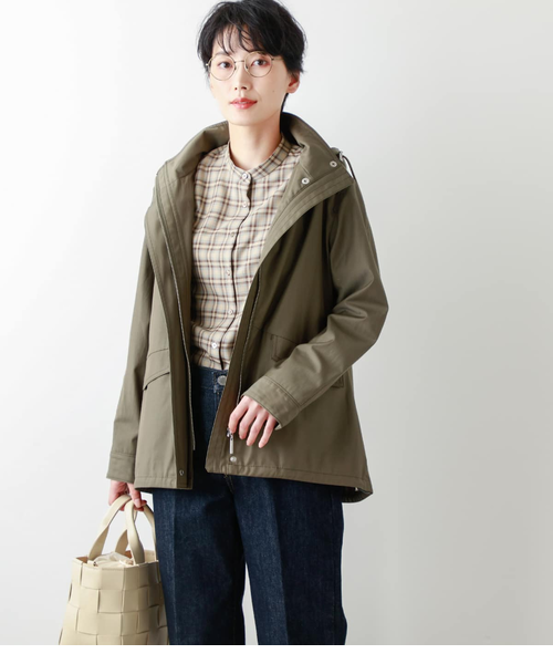 TCコンパクトギャバ ライナー付きモッズコート | NEWYORKER