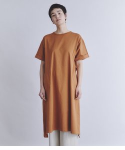 ［ULTIMA］Cotton Jersey フレアワンピース