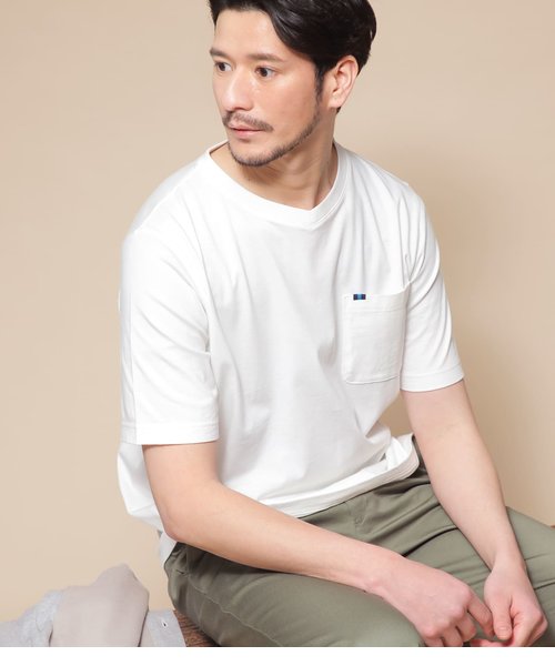 新作 ニューヨーカー ニューヨーカー Tシャツ ネイビーロゴT - jomaze.pt