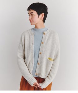 Low Gauge Nep Knit ショートニットカーディガン