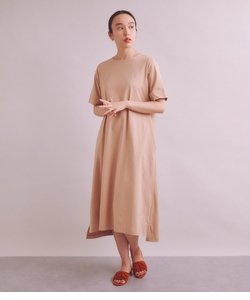 Luster Soft Jersey シンプルワンピース