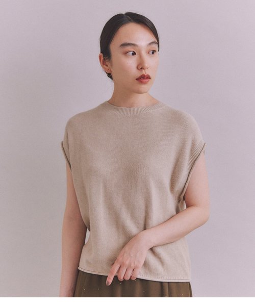 Organic Cotton Wool 2WAYニットベスト