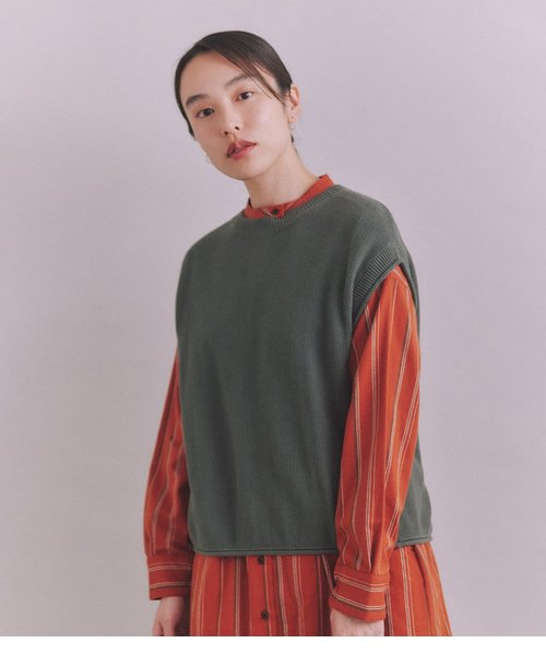 Organic Cotton Wool 2WAYニットベスト