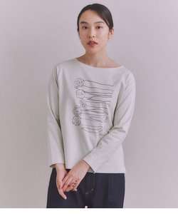 Luster Soft Jersey SIPULI flower Tシャツ