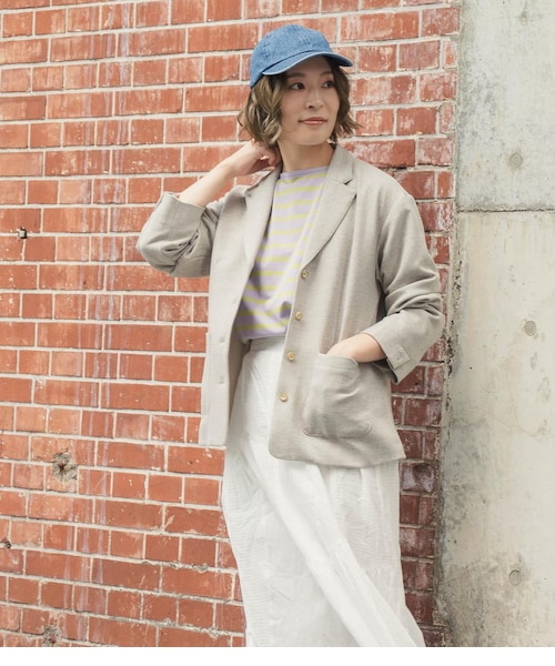 Wool Powerstretch ビッグテーラードジャケット | NEWYORKER 
