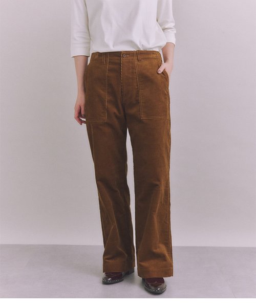 Organic Cotton Corduroy ベイカーパンツ