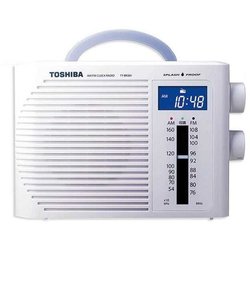 東芝/TOSHIBA/防水クロックラジオ ホワイト  TY-BR30F-W