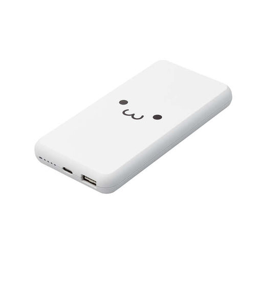 エレコム/ELECOM/【モバイルバッテリー 】 /10000mAh/PD対応/20W出力/Aポート×1/Cポート×1/ホワイトフェイス  DEC2810000-WF