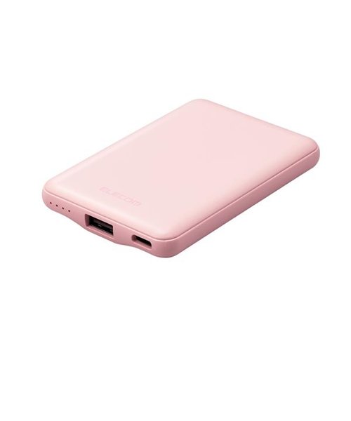 エレコム/ELECOM/モバイルバッテリー 5000mAh 12W 入力(Type-C×1) 出力(Type-C×1､USB-A×1) PSE認証 ホワイト/  DE-C37-5000WH