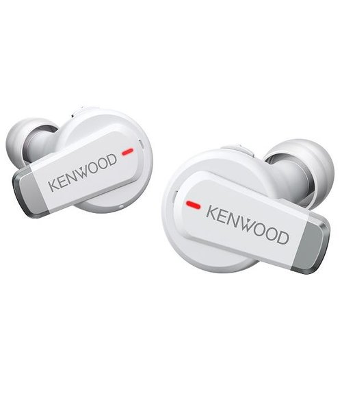ケンウッド/KENWOOD/ イヤホン【ワイヤレス(左右分離)/Bluetooth/マイク対応/ノイズキャンセリング/マルチポイント/ホワイト】/  KH-BIZ70T-W