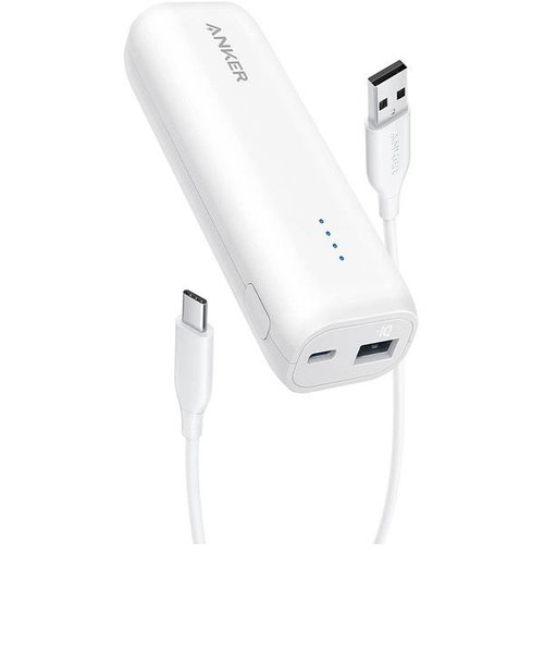 アンカー/Anker/モバイルバッテリー 321 Power Bank 【ホワイトPowerCore/5200ｍAh】  /A1112N21