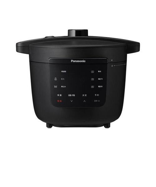 パナソニック/Panasonic/電気圧力なべ オートクッカーBistro(ビストロ)【2.6L/自動調理20メニュー/ブラック】/ NF-PC400-K