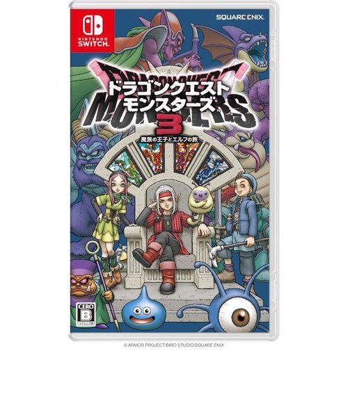 スクウェア・エニックス/SQUAREENIX/【Switch】 ドラゴンクエストモンスターズ３　魔族の王子とエルフの旅 通常版/HAC-P-A9P3A