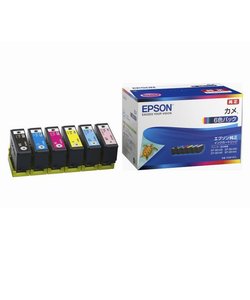 エプソン/EPSON/純正インクカートリッジ 6色パック/  KAM-6CL