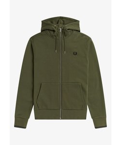 Hooded Zip Through Sweatshirt - J7536