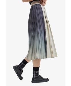 Gradient Colour Panelled Skirt - F8678