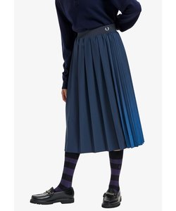 Gradient Colour Panelled Skirt - F8678