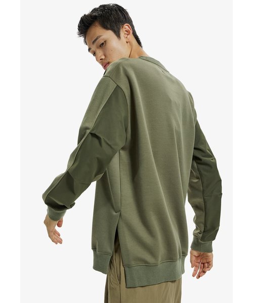 Parka Sleeve Sweat Shirt - F1915