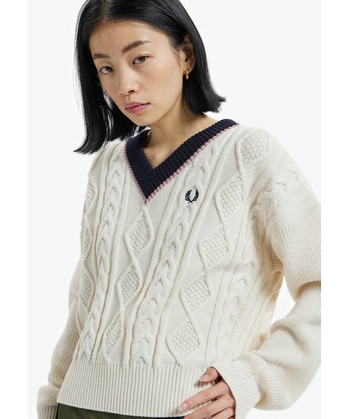 English Cabling Knitwear - F7237 | FRED PERRY（フレッド