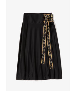 Taped Pleated Skirt - E4104