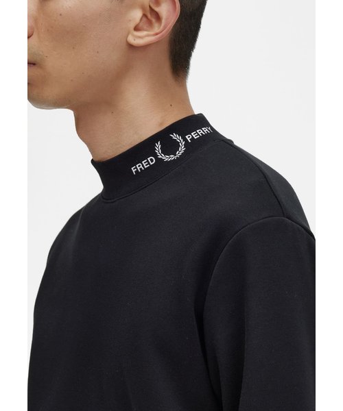 Branded Collar Sweatshirt - M5548